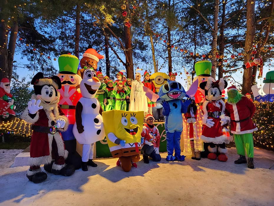 Charityveranstaltung beim Weihnachtshaus