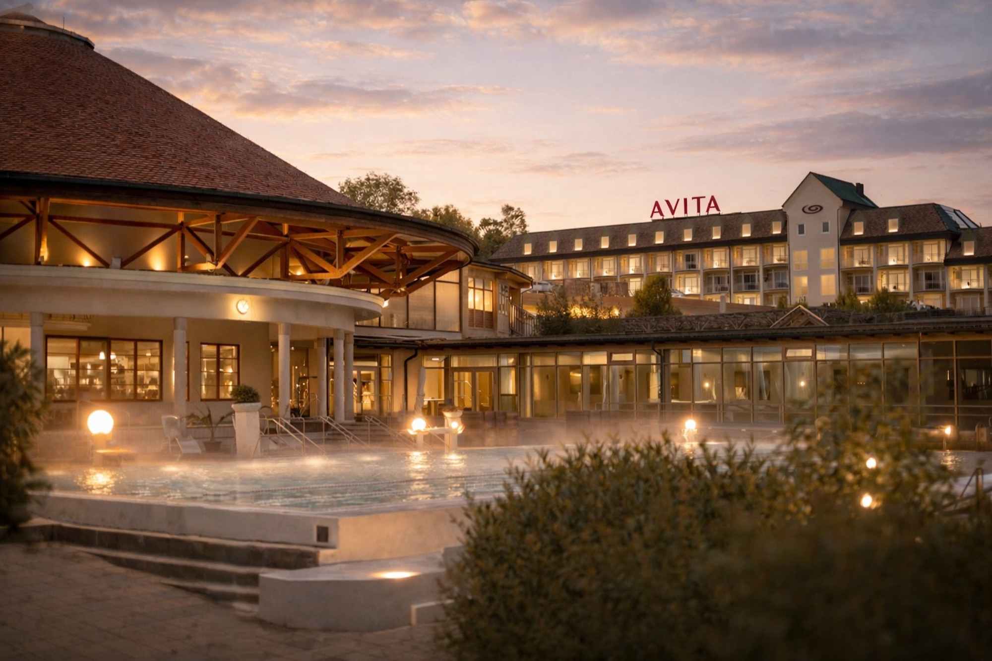 Übernachten in der Therme Avita